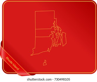 map of Rhode Island