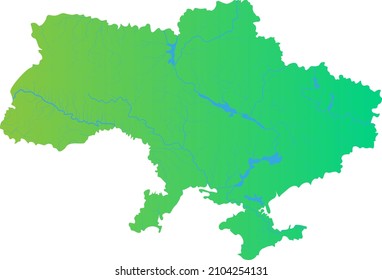 map of rivers of Ukraine geography