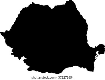 map of Romania