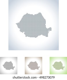 map of Romania