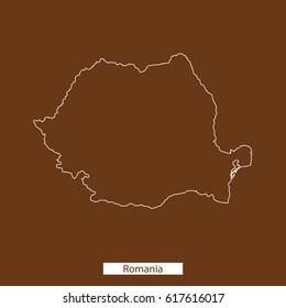 map of Romania