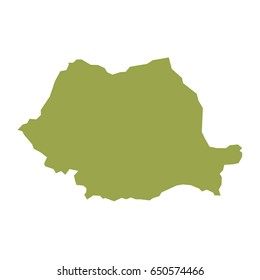 Map of Romania