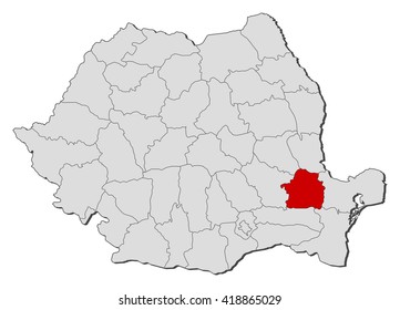 Map - Romania, Braila