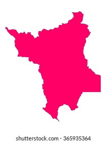 Map of Roraima