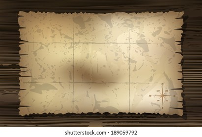 map with rose of wind background. gradient mash