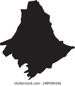 Map of Rowan in the state of Kentucky