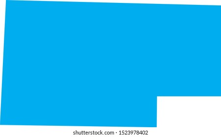 map of rusk county in state of Wisconsin