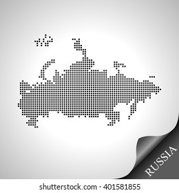 map of Russia
