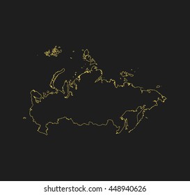 map of Russia