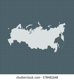 map of Russia