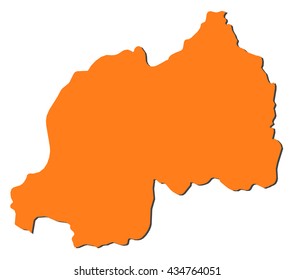 Map - Rwanda