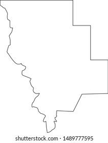 Map Of Sabine County In Louisiana