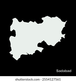 Map of Sadabad Block, Hathras District, Uttar Pradesh State, Republic of India, Government of  Uttar Pradesh, Indian territory, Eastern India, politics, village, tourism