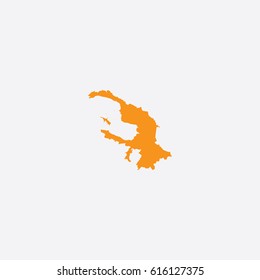 Map of Saint Petersburg Vector Illustration

