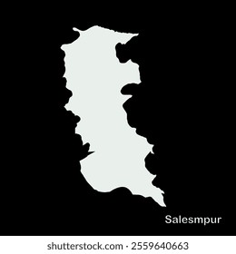 Map of Salesmpur Block, Deoria District, Uttar Pradesh State, Republic of India, Government of  Uttar Pradesh, Indian territory, Eastern India, politics, village, tourism