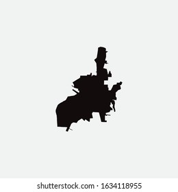 Map of Salta - Argentina graphic element Illustration template design
