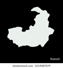 Map of Sameli Block, Katihar District, Bihar State, Republic of India, Government of Bihar, Indian territory, Eastern India, politics, village, tourism