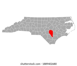 Map Of Sampson In North Carolina On White