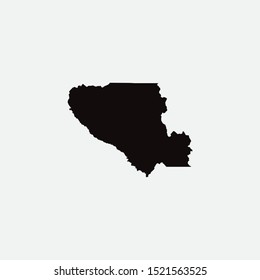 Map of San Jose - California graphic element Illustration template design