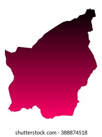 Map of San Marino