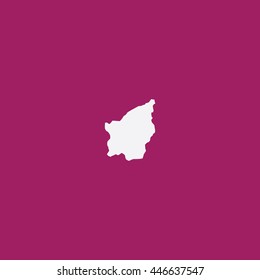 Map of San Marino Vector Illustration
