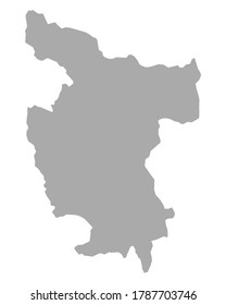 Mapa de San Martín en blanco