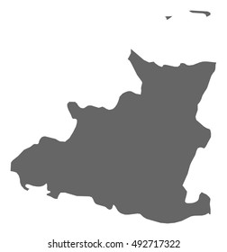 Map - Sancti Spiritus (Cuba)