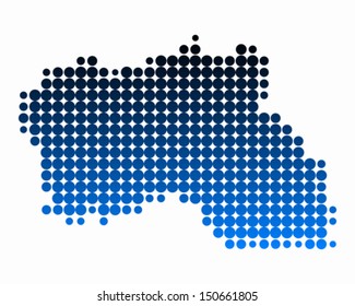 Map of Santa Maria