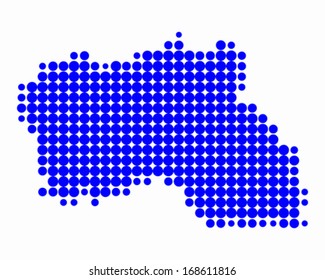 Map of Santa Maria