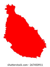 Map of Santiago