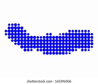 Map of Sao Miguel