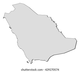 Map - Saudi Arabia