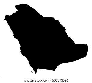 Map - Saudi Arabia