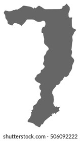 Map - Sayabouly (Laos)