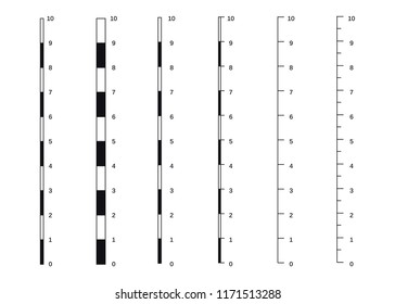 Map Scales Graphics Measuring Distances Scale Stock Vector (royalty 