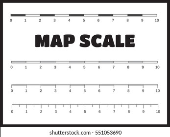 Scale On A Map Scale Map Images, Stock Photos & Vectors | Shutterstock