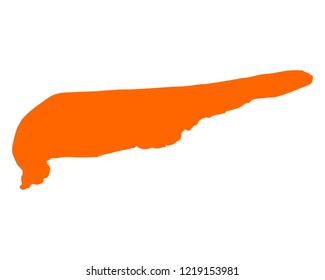 Map of Schiermonnikoog