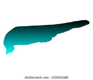 Map of Schiermonnikoog