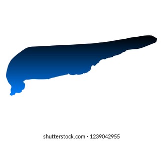 Map of Schiermonnikoog