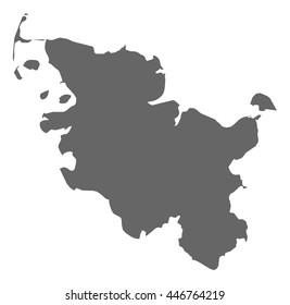 Map - Schleswig-Holstein (Germany)