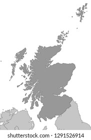 Map of Scotland