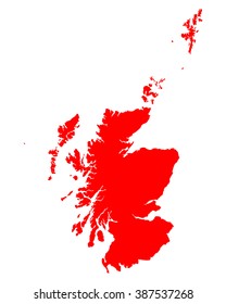 Map of Scotland