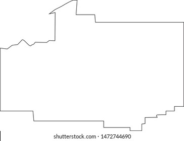 map of Scott in state of Arkansas