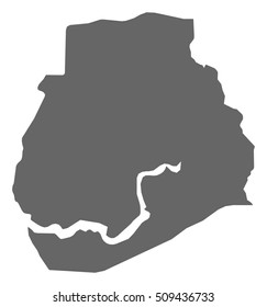 Map - Sedhiou (Senegal)