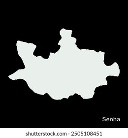Karte von Senha Block, Lohardaga District, Jharkhand State, Republik Indien, Regierung von Jharkhand, Indisches Territorium, Ostindien, Politik, Dorf, Tourismus