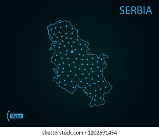 Map of Serbia