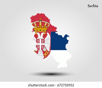 Map of Serbia