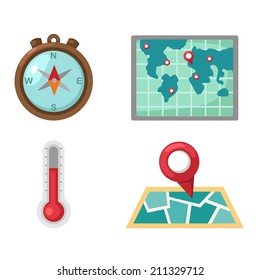 Map set vector