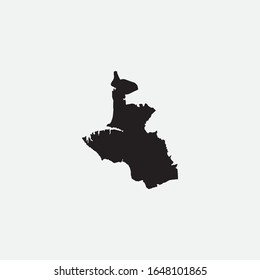 Map of Sevastopol graphic element Illustration template design
