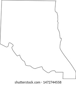 map of Sevier in state of Arkansas